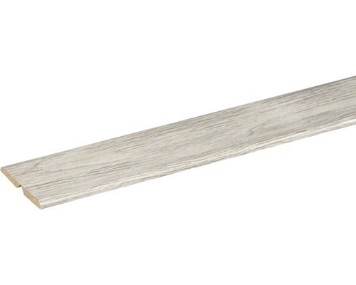Barre d'angle pliable chêne blanc 22x22x2400 mm