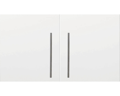 Hängeschrank Stengel-Küchen Premiumline BxTxH 100 x 34 x 56 cm Frontfarbe weiß glänzend Korpusfarbe weiß-0