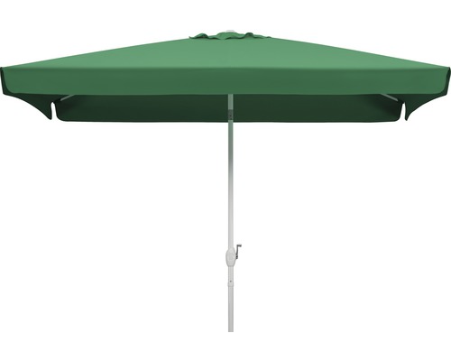 Rechteckiger Sonnenschirm mit Kurbelmechanismus