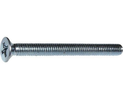 Vis à bois à tête fraisée et empreinte cruciforme