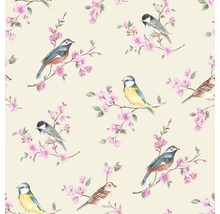 Papier peint intissé 103319 Oiseau sur rameau