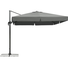 Parasol déporté avec socle pour l''extérieur