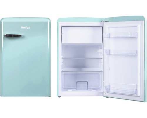 Réfrigérateur Amica, pose libre, avec porte ouverte