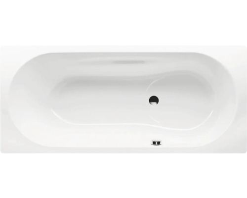Baignoire KALDEWEI VAIO SET 946 80 x 180 cm blanc alpin brillant 234600010001 Vue de dessus d''une baignoire blanche.