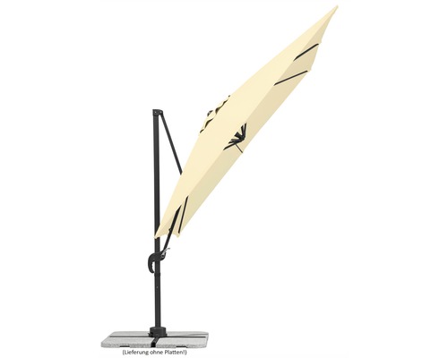 Freiarm-Sonnenschirm mit Schirmständer