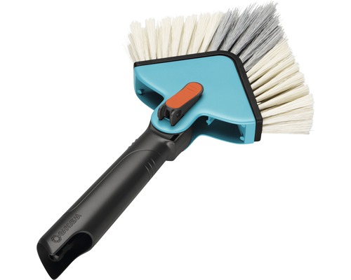 Brosse de lavage Gardena pour travaux de nettoyage de jardin