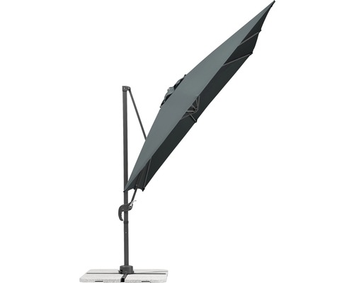 Freiarm-Sonnenschirm mit Fuß