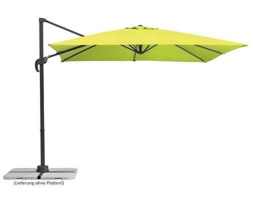 Ampelschirm Schneider Rhodos Junior 270 x 270 x 240 cm Polyester 180 g/m² grün