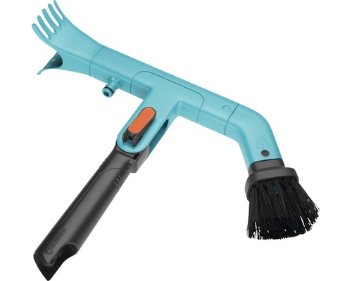 Brosse de lavage Gardena avec raccord d''eau pour les travaux de nettoyage