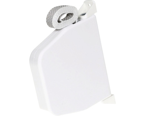 Enrouleur à visser Mini Schellenberg 50507, pivotant, blanc Enrouleur de sangle pour volets roulants