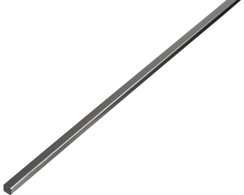 Barre carrée en acier 6x6 mm, 1m Barre carrée en acier 6x6 mm, 1m