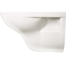 Kit pour WC suspendu Grenada 5 en 1 bord de rinçage ouvert blanc avec revêtement-thumb-5