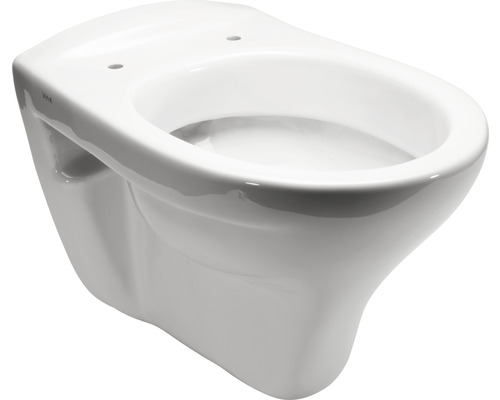 Wand-WC VitrA Norm Flachspüler mit Spülrand weiß ohne WC-Sitz 8240178