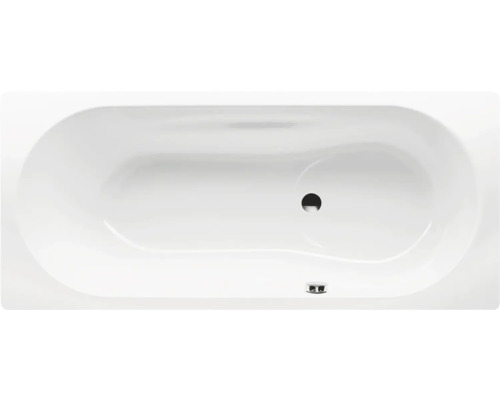 Baignoire KALDEWEI VAIO SET 944 70 x 170 cm blanc alpin brillant 234400010001 Baignoire de forme ovale vue de dessus