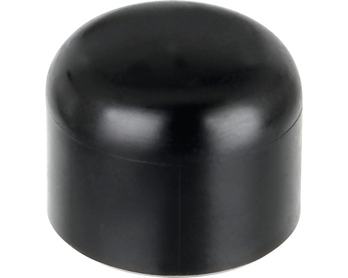 Chapeau pour poteau en métal ALBERTS Ø 38 mm noir