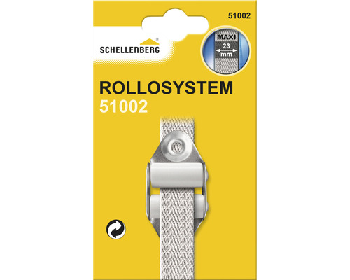 Schellenberg Rollladensystem 51002 mit 23 Millimeter Gurtband