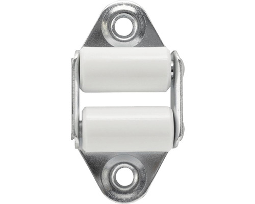 Doppelrollenhalter aus Metall mit zwei Rollen