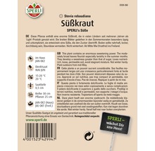 Süßkraut Stevia rebaudiana Samenpackung