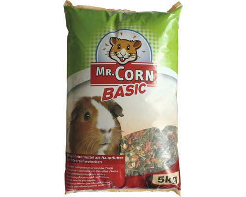 Meerschweinchenfutter Mr. Corn, 5 kg Mr. Corn Basic Meerschweinchenfutter in 5 Kilogramm Packung