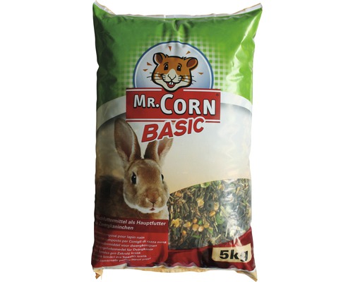 Nourriture pour lapin nain Mr. Corn, 5 kg