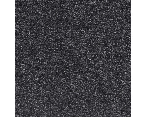 Teppichboden Velours Treviso Farbe 78 schwarz 400 cm breit (Meterware)