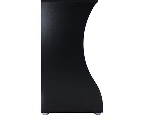 Côté d''armoire avec design incurvé