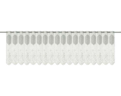 Rideau brise-bise Romantik blanc 45x160 cm