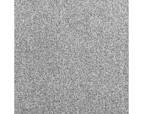 Teppichboden Velours Grace Farbe 74 grau 500 cm breit (Meterware)-0