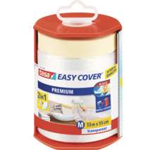 Film de protection Tesa Easy Cover Premium, 33 mètres x 55 centimètres, transparent