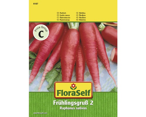 FloraSelf Graines de radis Frühlingsgruß 2