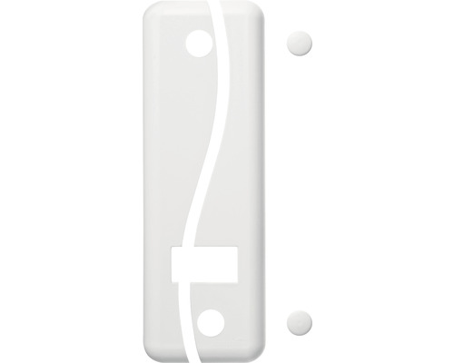 Abdeckung für Klingeltaster mit Befestigungsmaterial