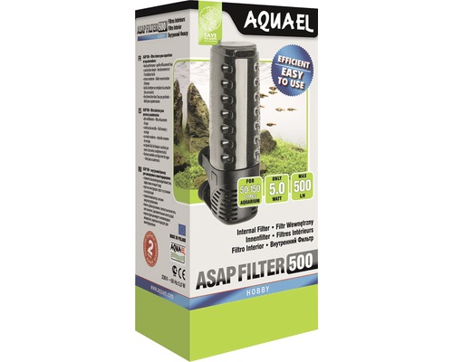 Aquael ASAP Filter 500 emballage de filtre interne