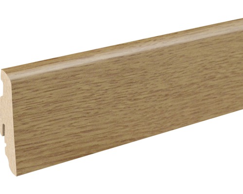 SKANDOR Sockelleiste Eiche rustikal FOEI112 FU60L 19 x 58 x 2400 mm Sockelleiste aus Holz