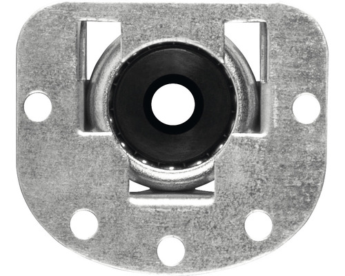 Fixation métallique avec ouverture ronde pour volet roulant