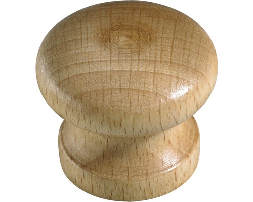 Bouton de meuble en bois