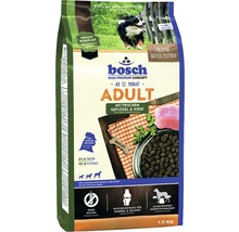 Aliments pour chiens Bosch Adult au poulet et au millet, 1 kilogramme