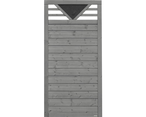 Élément partiel Konsta Andria 90 x 180 cm gris basalte