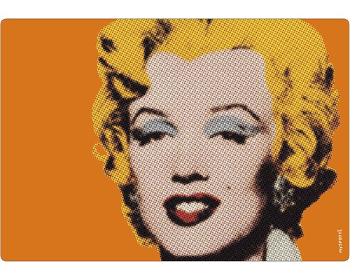 Küchenrückwand mySPOTTI pop Marilyn Monroe 59x41 cm Myspotti Marilyn Monroe Schmutzmatte