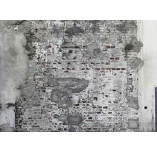 Papier peint panoramique intissé 445404 Factory IV aspect pierre gris 9 pces 300 x 418,50 cm
