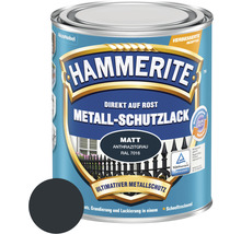 Peinture de protection du métal HAMMERITE anthracite mat 2,5 l