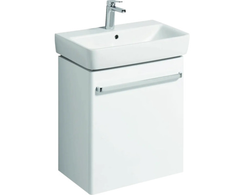 Meuble-lavabo avec meuble sous-vasque et porte-serviettes pour la salle de bain