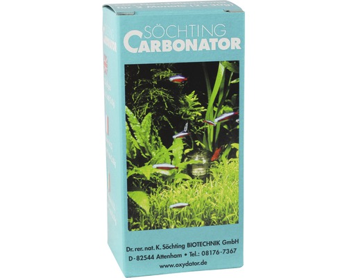 Recharge pour carbonator Söchting 2x30 g Emballage Söchting Carbonator pour aquariums