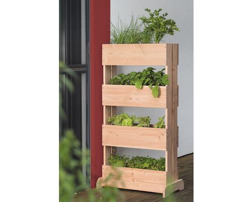 Jardinière surélevée, jardinière verticale sans embout 69 x 40 x 130 cm sapin de Douglas Jardinière surélevée, jardinière verticale sans embout 69 x 40 x 130 cm sapin de Douglas