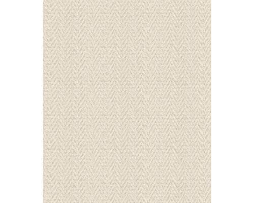 Papier peint intissé 59305 Loft effet sisal beige Gros plan d''un tapis avec motif à chevrons.
