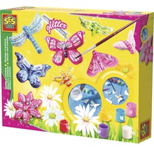 Set de moulage et de peinture à paillettes SES Créatif dans son emballage