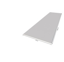 Plaque de plâtre Knauf panneau d'aménagement GKB 2600 x 600 x 12,5 mm-thumb-2
