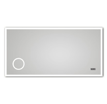 LED Badspiegel Silver Venus IP 24 (spritzwassergeschützt) 140x70 cm