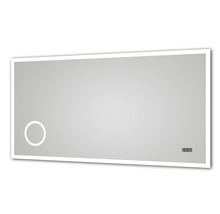LED Badspiegel Silver Venus IP 24 (spritzwassergeschützt) 140x70 cm