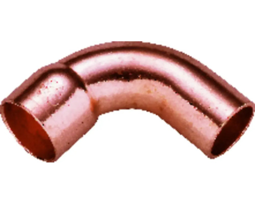 Coude 90° 1 Manchon 22mm 10 pièces cuivre Coude en cuivre pour installations sanitaires