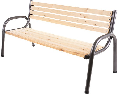 Banc de jardin Park pin 2 places anthracite